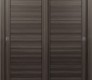 Alda Gray Oak Modern Interior Bypass Doors by Belldinni