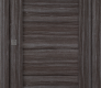Perla Vetro Gray Oak Modern Interior Pocket Door by Belldinni