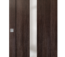Avon 101 Vetro Veralinga Oak Modern Interior Barn Door by Belldinni