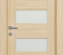 Avon 07-08 Vetro Loire Ash Modern Interior Door by Belldinni