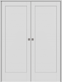 Shaker 1 Panel Primed Double