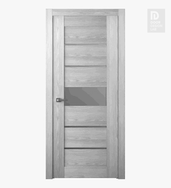 Avon 07-06 Vetro Ribeira Ash Modern Interior Door by Belldinni
