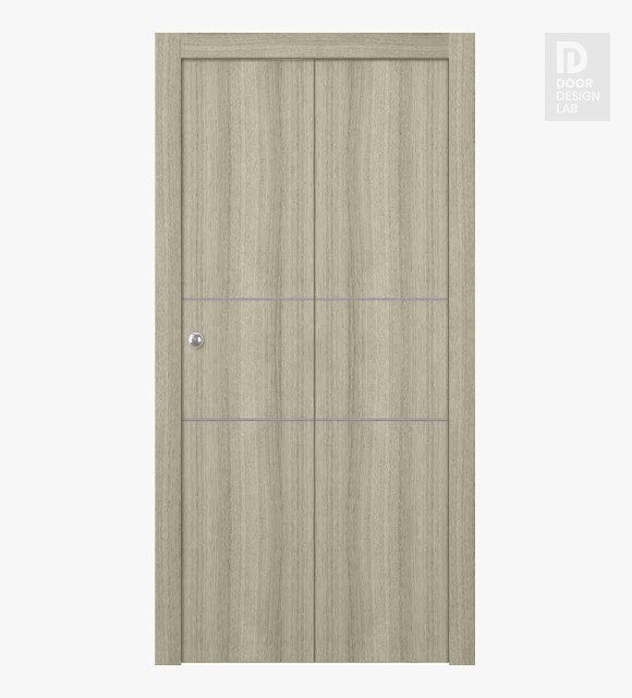 Optima 2H Shambor Modern Interior Bifold Doors by Belldinni