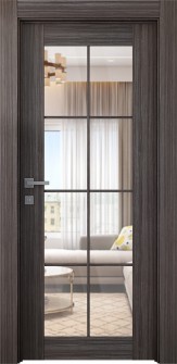 Palladio 8 Lite Clear Vetro Gray Oak