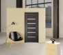 Leora Vetro Gray Oak Barn doors