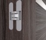 Perla Vetro Gray Oak Barn doors