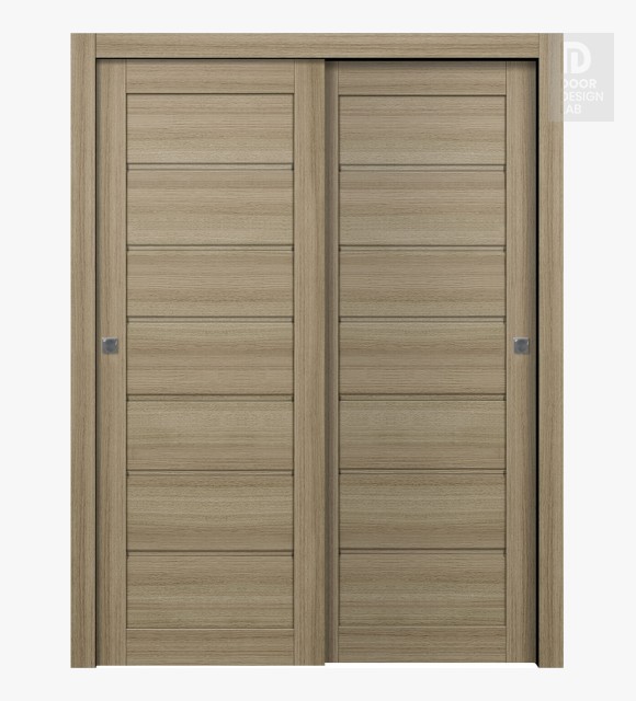 Alda Shambor Modern Interior Bypass Doors by Belldinni