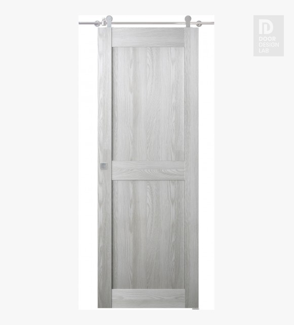 Avon 07 Rn Ribeira Ash Modern Interior Barn Door by Belldinni