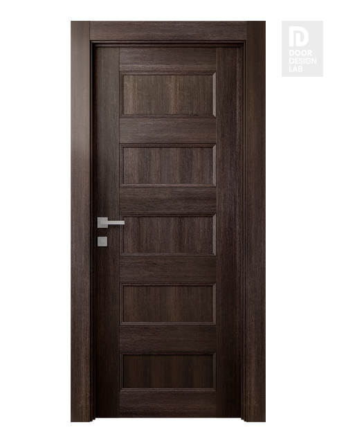 Oxford Uno 07 4R Veralinga Oak Modern Interior Door by Belldinni