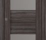 Berta Vetro Gray Oak Modern Interior Pocket Door by Belldinni