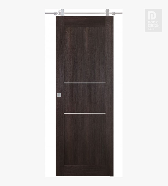 Avon 07 2H Veralinga Oak Modern Interior Barn Door by Belldinni