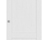 Shaker 2 Panel Bianco Noble Modern Interior Barn Door by Belldinni
