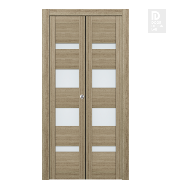 Avon 07-01 Vetro Shambor Modern Interior Bifold Doors by Belldinni