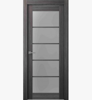 Palladio 5 Lite Vetro Gray Oak