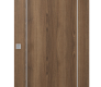 Optima 2U Pecan Nutwood Modern Interior Barn Door by Belldinni