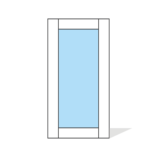 1-lite interior doors